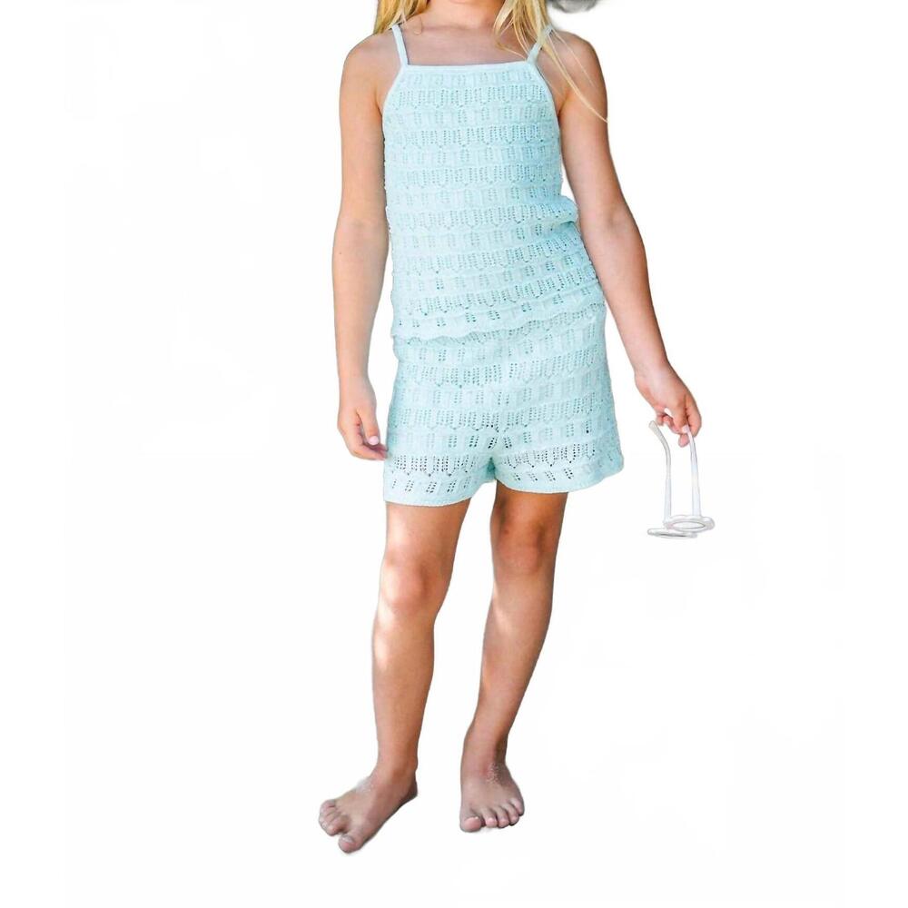 NEW PQ SWIM kids' milo set in ice blue